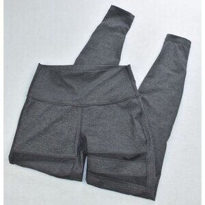 Lululemon Wunder Under HR Tight Women's Leggings Size 8 Pant Gray SE Tech Mesh